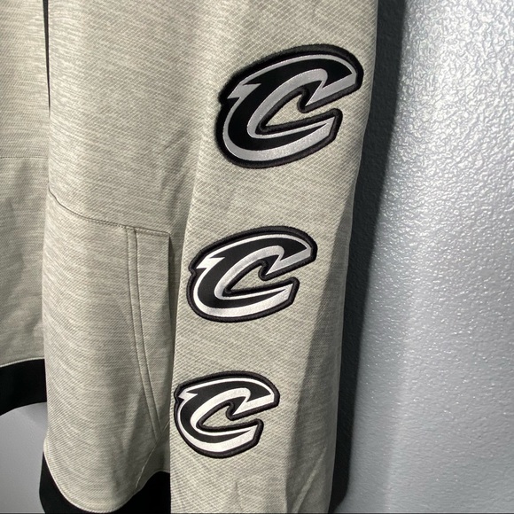 Nike NBA Cavaliers Basketball Therma Flex Showtime Zip Up Hoodie CU0489-063 - Picture 5 of 13